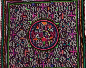 Kene Design Shipibo Old Kene Design Cloth 89 - Etsy