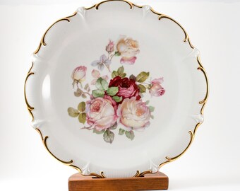 Beautiful Vintage Leuchtenburg Germany Bowl Beautiful Beautiful Roses Bowl