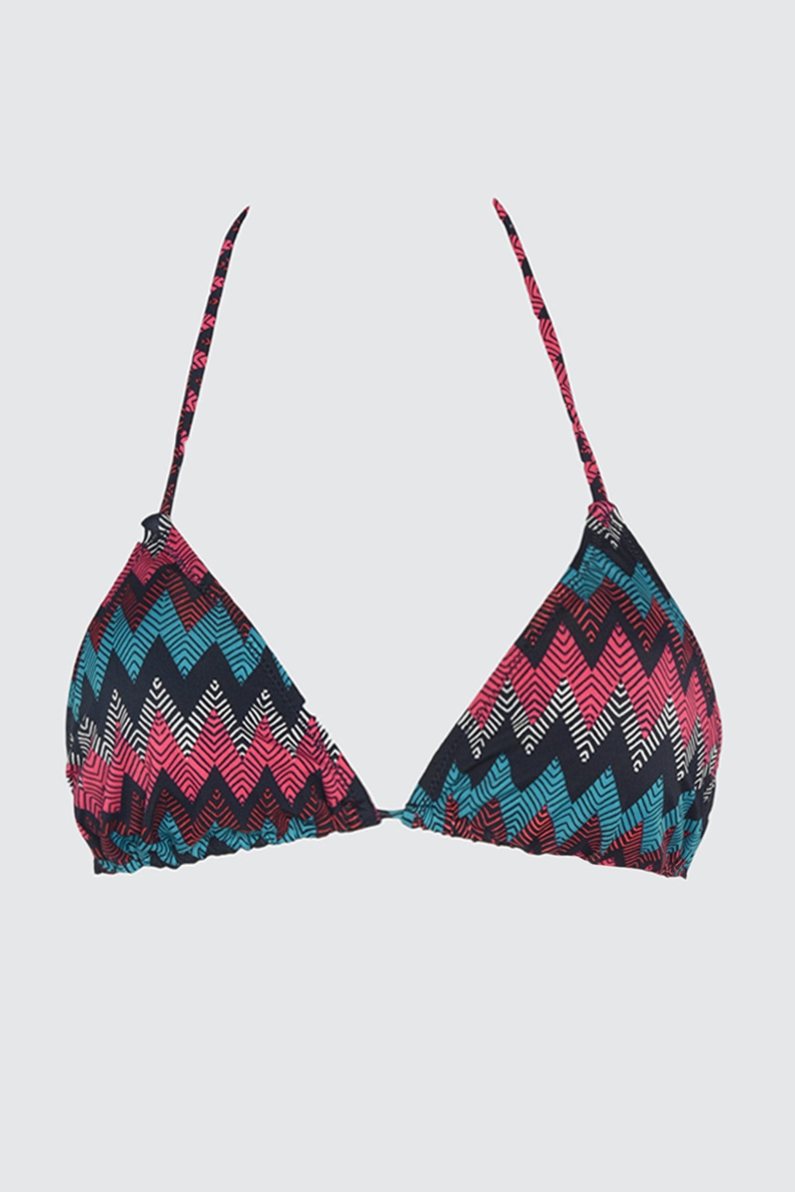 ZigZag Pattern Bikini Set ZigZag Triangle Top Bikini Etsy