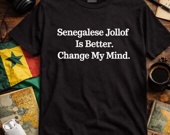 Senegalese Jollof T-Shirt | West African Food Lover's Apparel