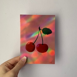Rainbow Cherries 4x6 Print