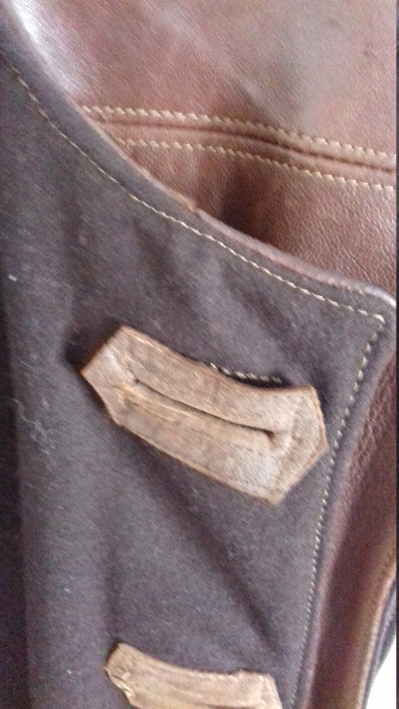 WW2 leather jerkin