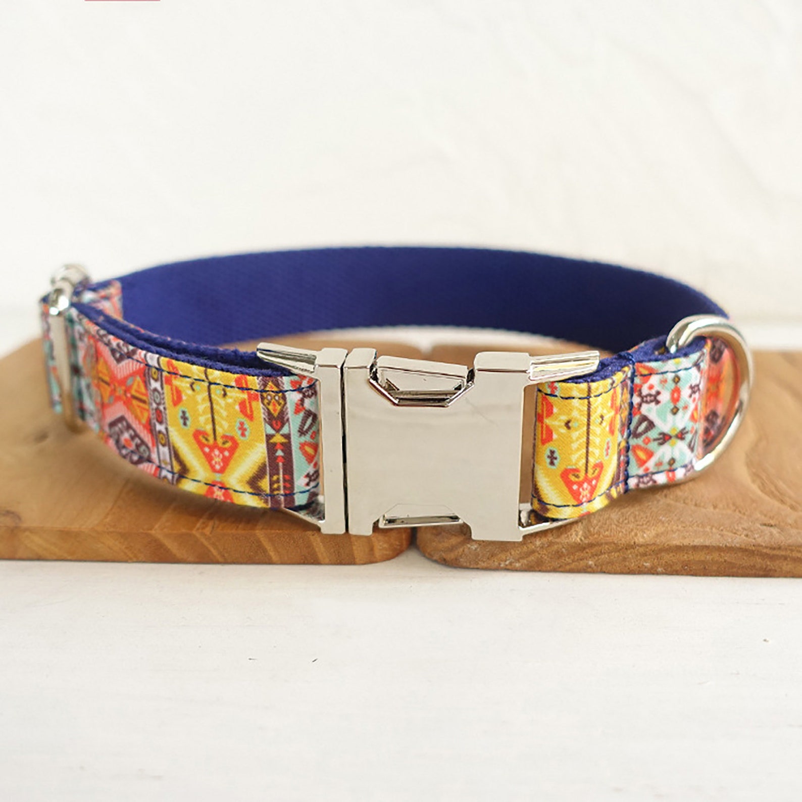 Pet Collar Bohemian Collar Thick Dog Collar Made Of Etsy