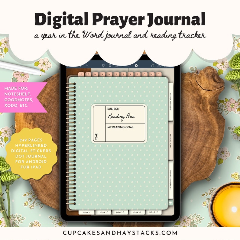 Digital Bible Journaling Digital Bible Study Christian Etsy