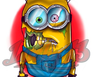 51 Gambar Grafiti Minion Zombie Gratis Terbaru