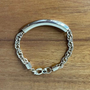 Chunky Vintage Gold Tone Chain Bracelet