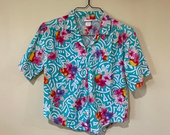 Vintage Tropical Blouse