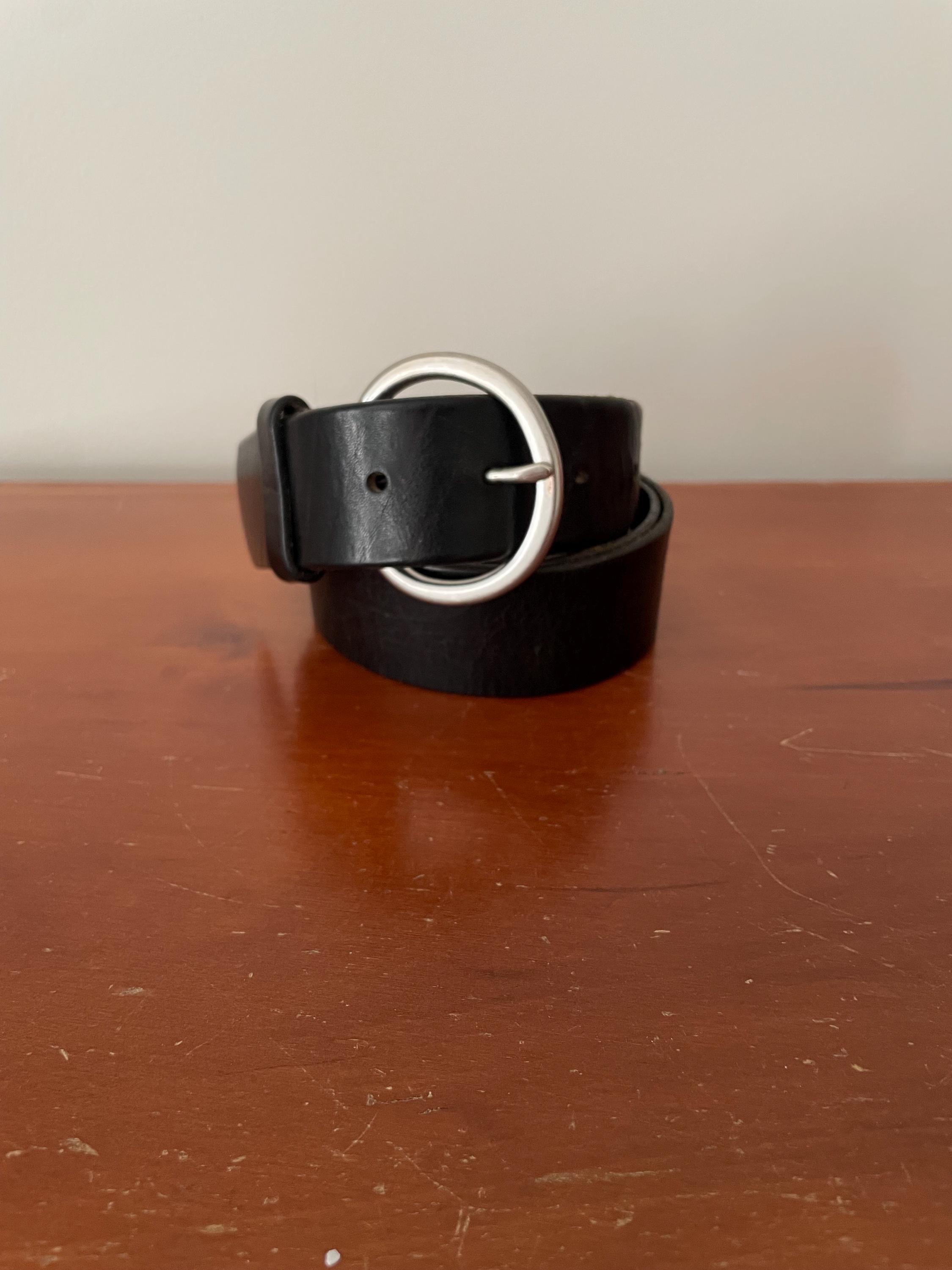 Gap Leather Belt, Black - Etsy