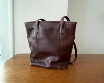 Coach Mahogany Shopper Tote
