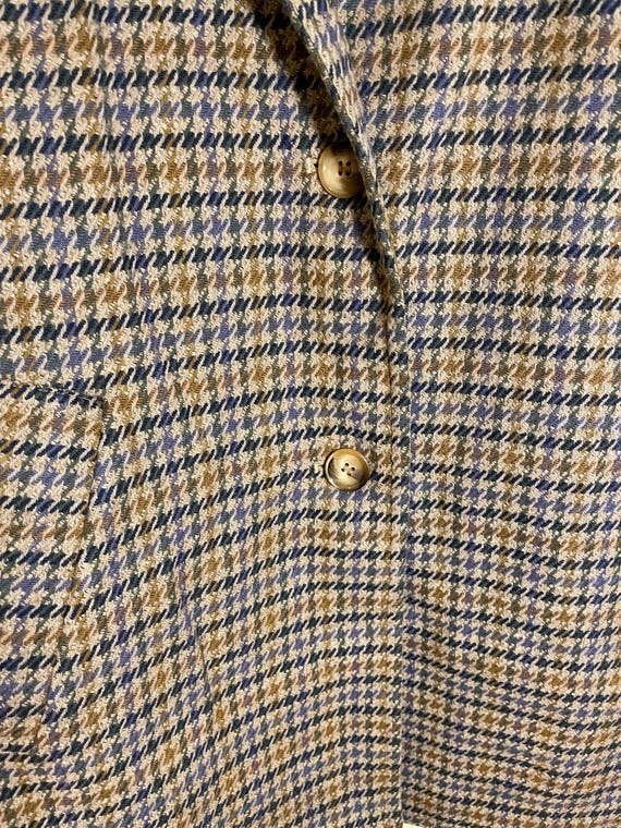 Vintage Pendleton Houndstooth Coat - image 7