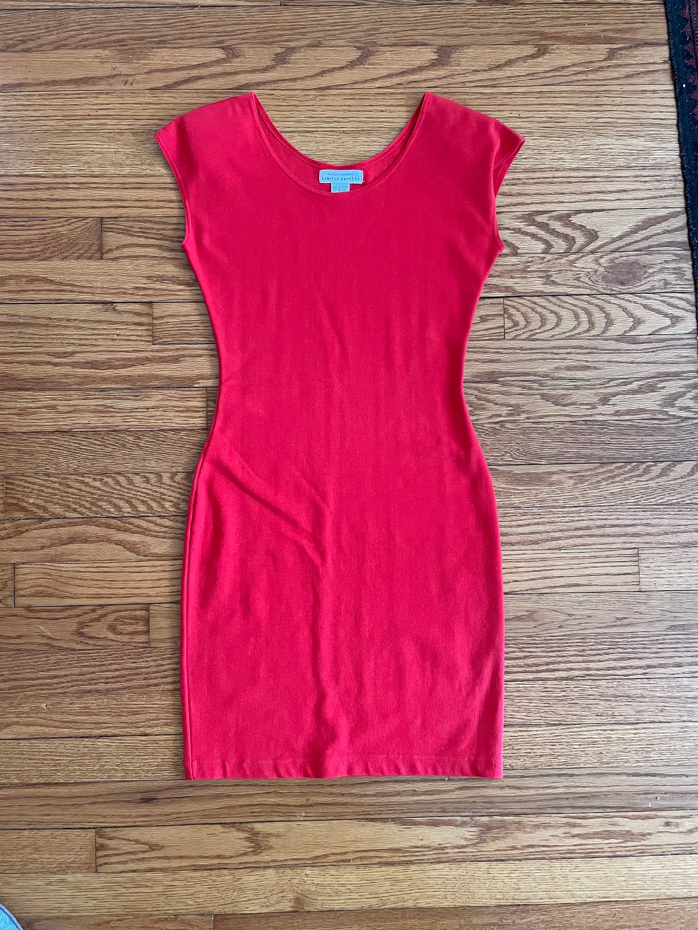 Vintage 90s Limited Express Bodycon Dress Etsy