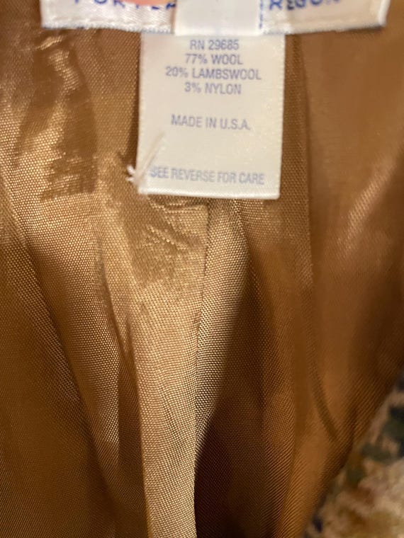 Vintage Pendleton Houndstooth Coat - image 5