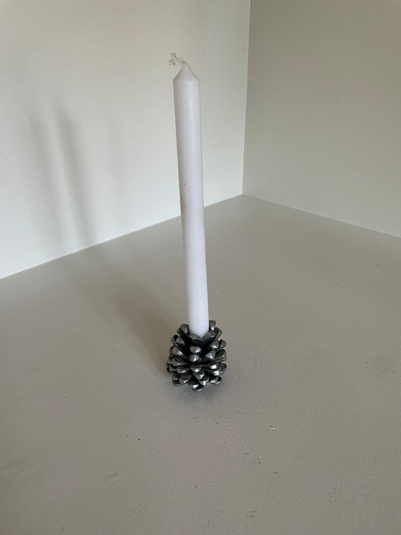 Pine Cone Candle Holder Etsy