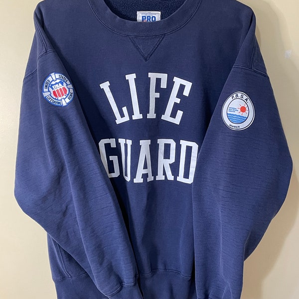 Vintage Russell Athletic Life Guard Sweatshirt