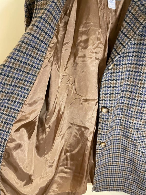 Vintage Pendleton Houndstooth Coat - image 8