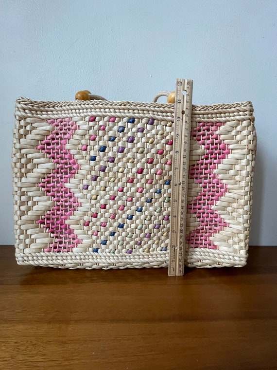 Vintage Basket Purse - image 8