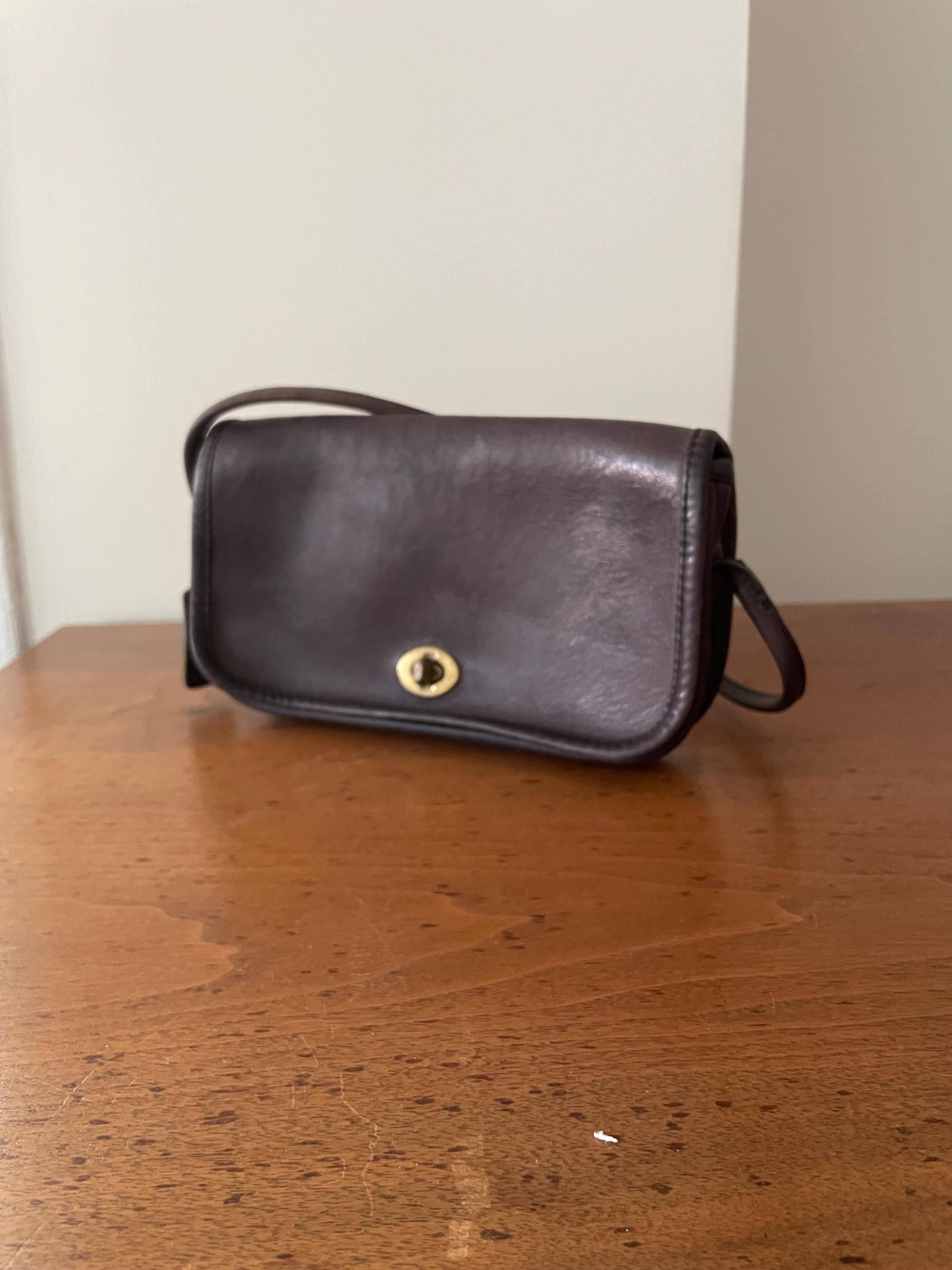 vintage coach purse black Z-4157 | eBay