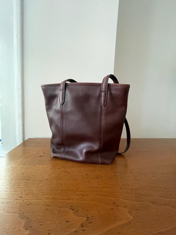 Coach Mahogany Shopper Tote