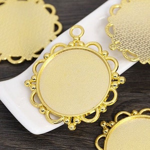 12pcs Wood Open Bezel Blank Frame Charms Diy Uv Resin Pendants With Earrings  Hook Necklace Jewelry Making Tools - Jewelry Findings & Components -  AliExpress