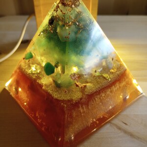 Orgonite Meditation Pyramid