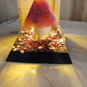 Orgonite Meditation Pyramid
