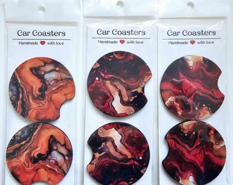 Marble Ink Car Coaster