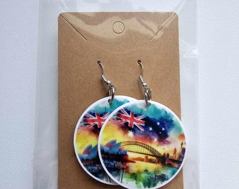 Sydney Harbour Dangley Earrings