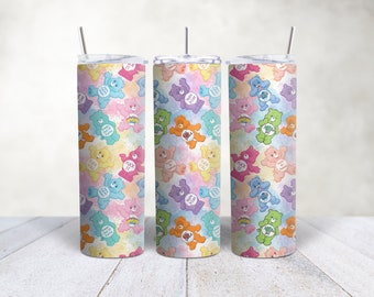 Swear Bears Sublimation 20 Unzen gerader Becher Wrap