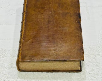 Alexander Pope Works Vol VI 1764 Antique Leather Bound Book – Edinburgh Calf Binding