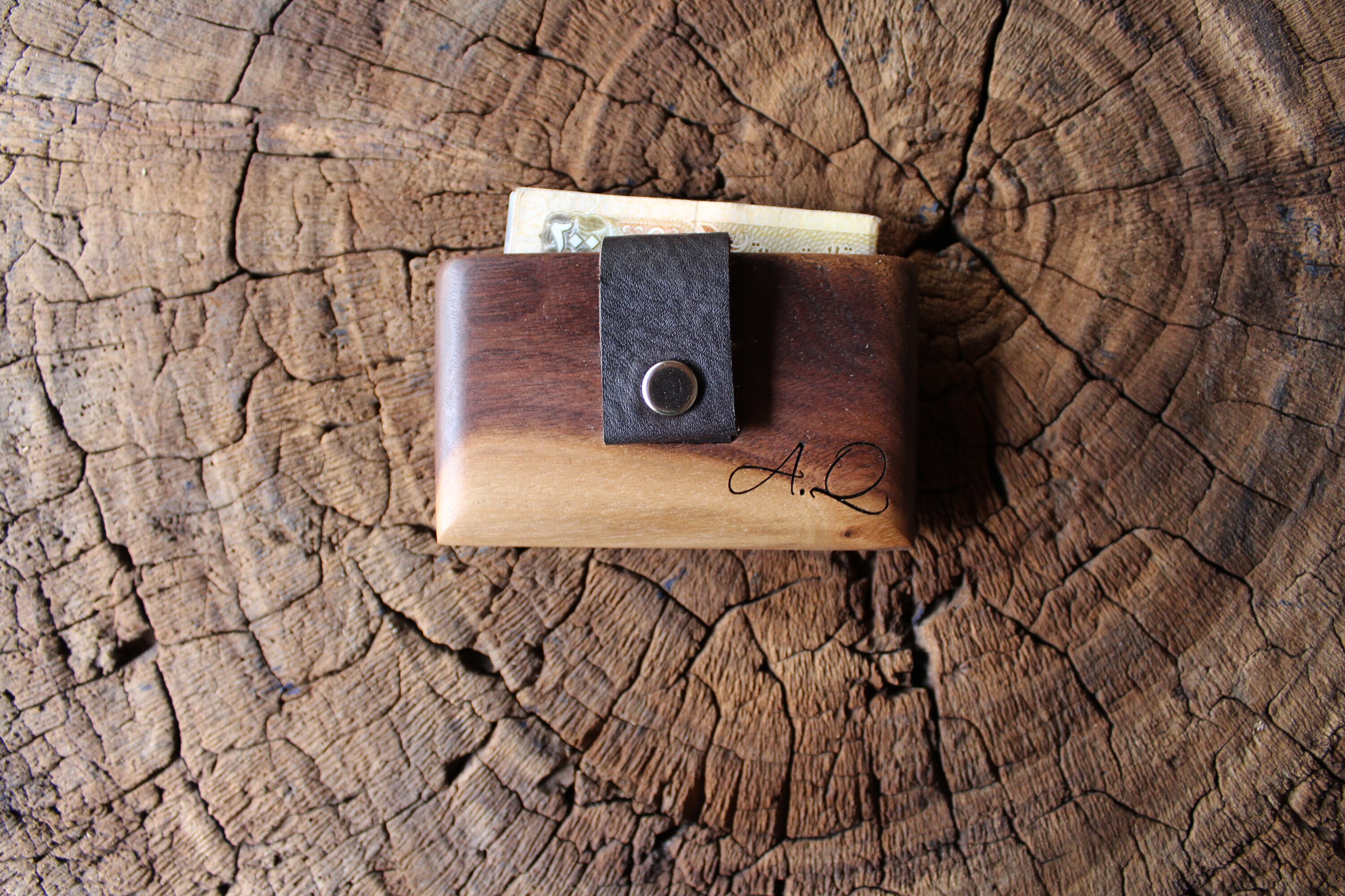 Carteras de madera Etsy