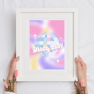 Disco Baby Digital Print
