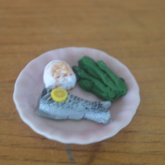 1:6 DollDollhouseBarbie Steelhead trota con fetta di | Etsy Italia 1:6 DollDollhouseBarbie Steelhead trota con fetta di | Etsy Italia