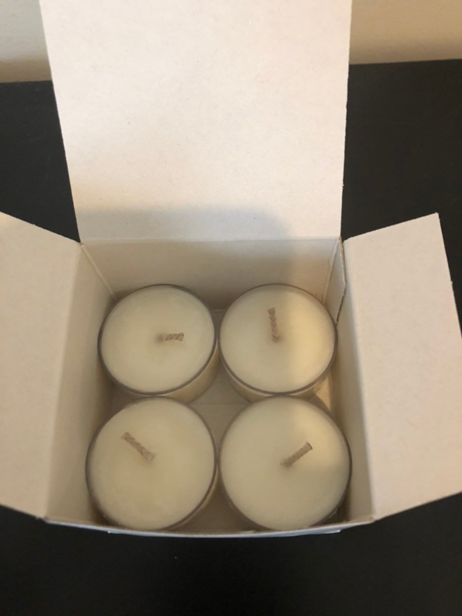 SCENTED Tea Light Soy Wax Candles Etsy