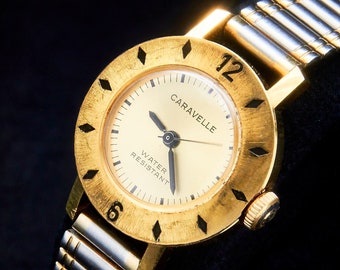 Caravelle N5 1975 Automatic Ladies Watch Gold-tone Swiss  display picture 2