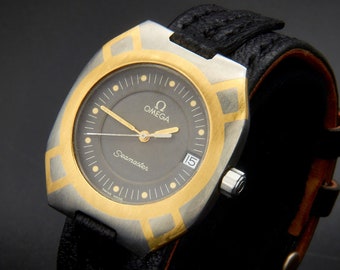 Omega Seamaster 18k - Etsy Australia