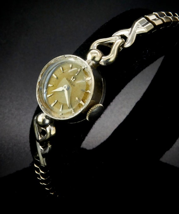 Gold Watch 1954s Vintage Omega Cocktail 