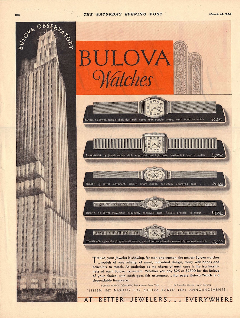 Art Deco 1929 Bulova "Bernice" Rectangular Watch, Engraved Detailing, 14k White Gold Plate Watch, Vintage Chain Link Style Bracelet image 7