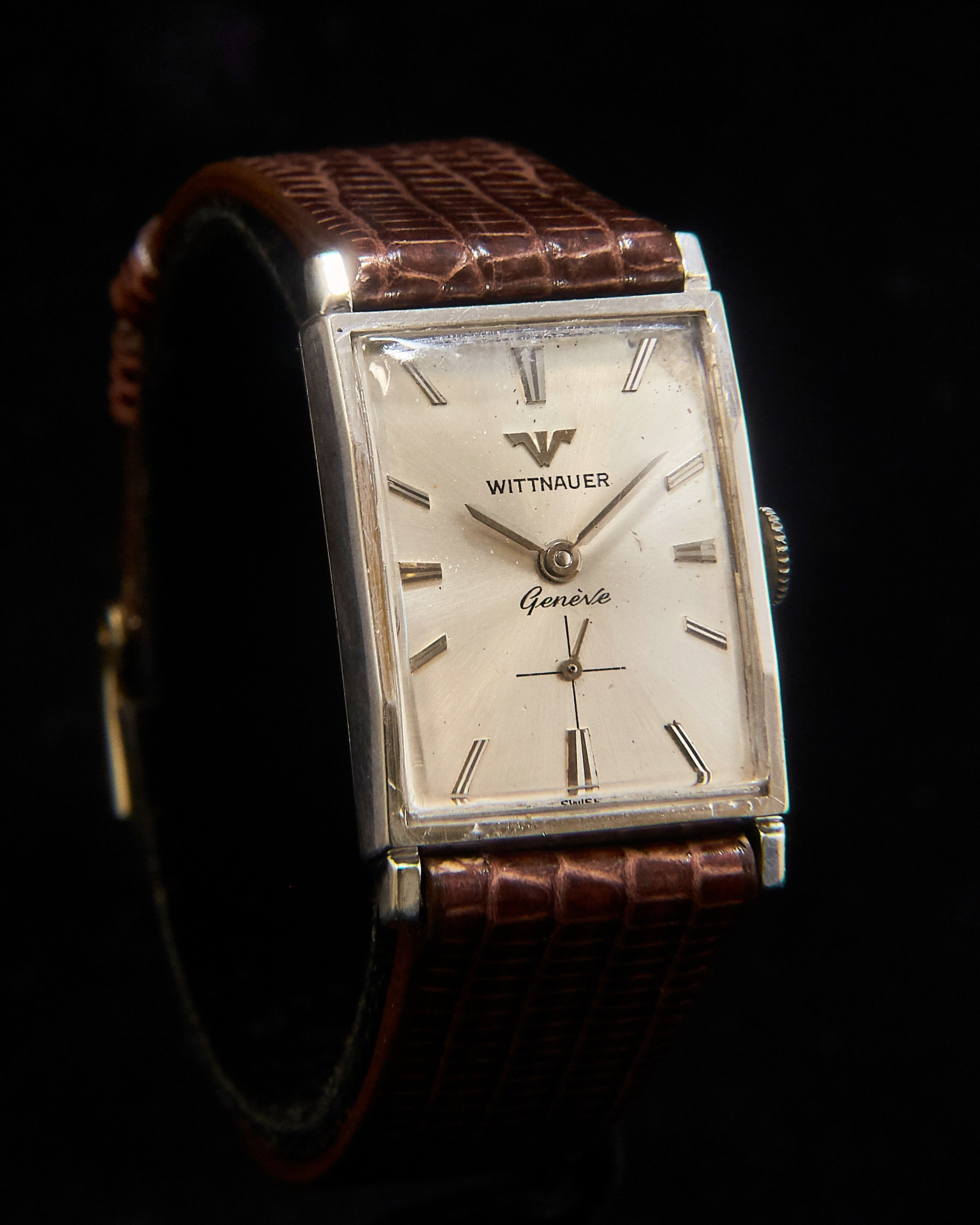 #538 Vintage 1950s Mens WITTNAUER by Longines Mechanical, Sub-Second ...