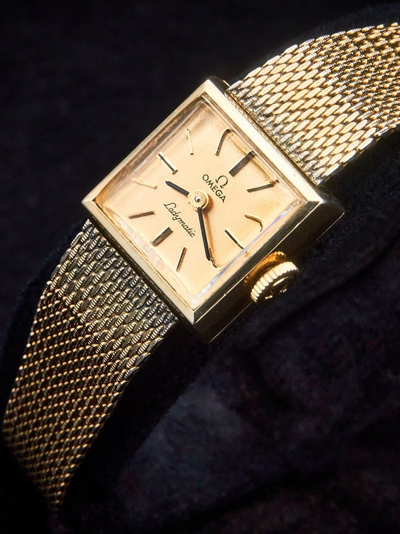 1973 Omega "Ladymatic SS-5329" 10k Gold Filled Lad