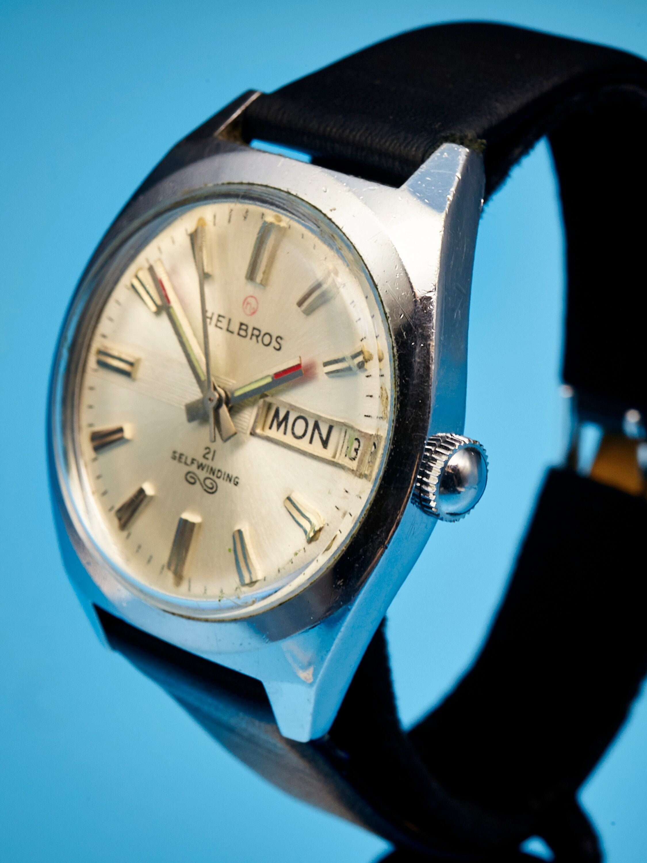 Helbros self top winding watch value
