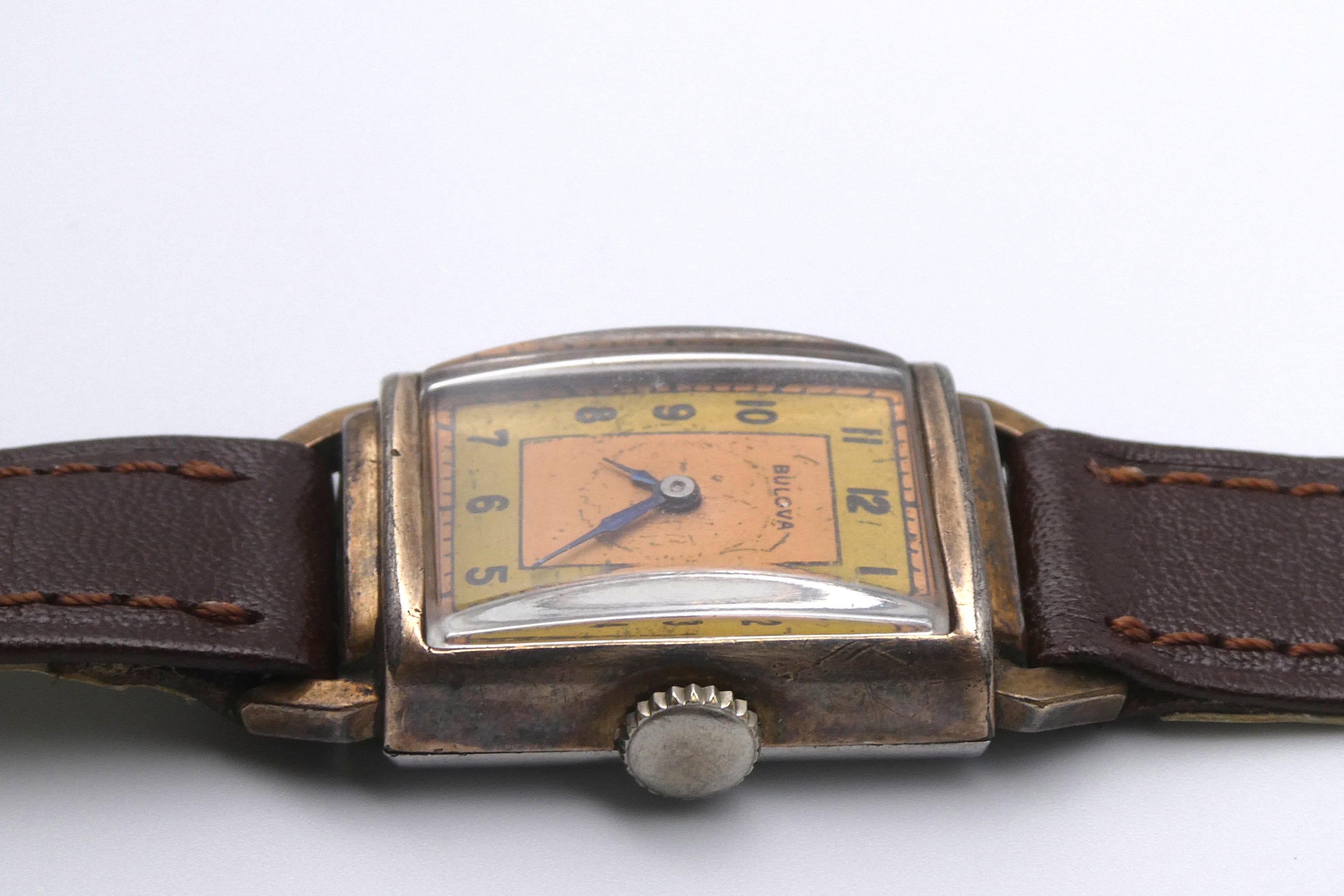 art deco tank watch