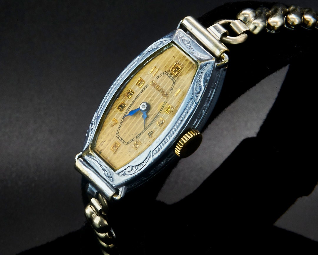 【1930s】BULOVA スモセコ OH済 ヴィンテージ腕時計 1930 Bulova 