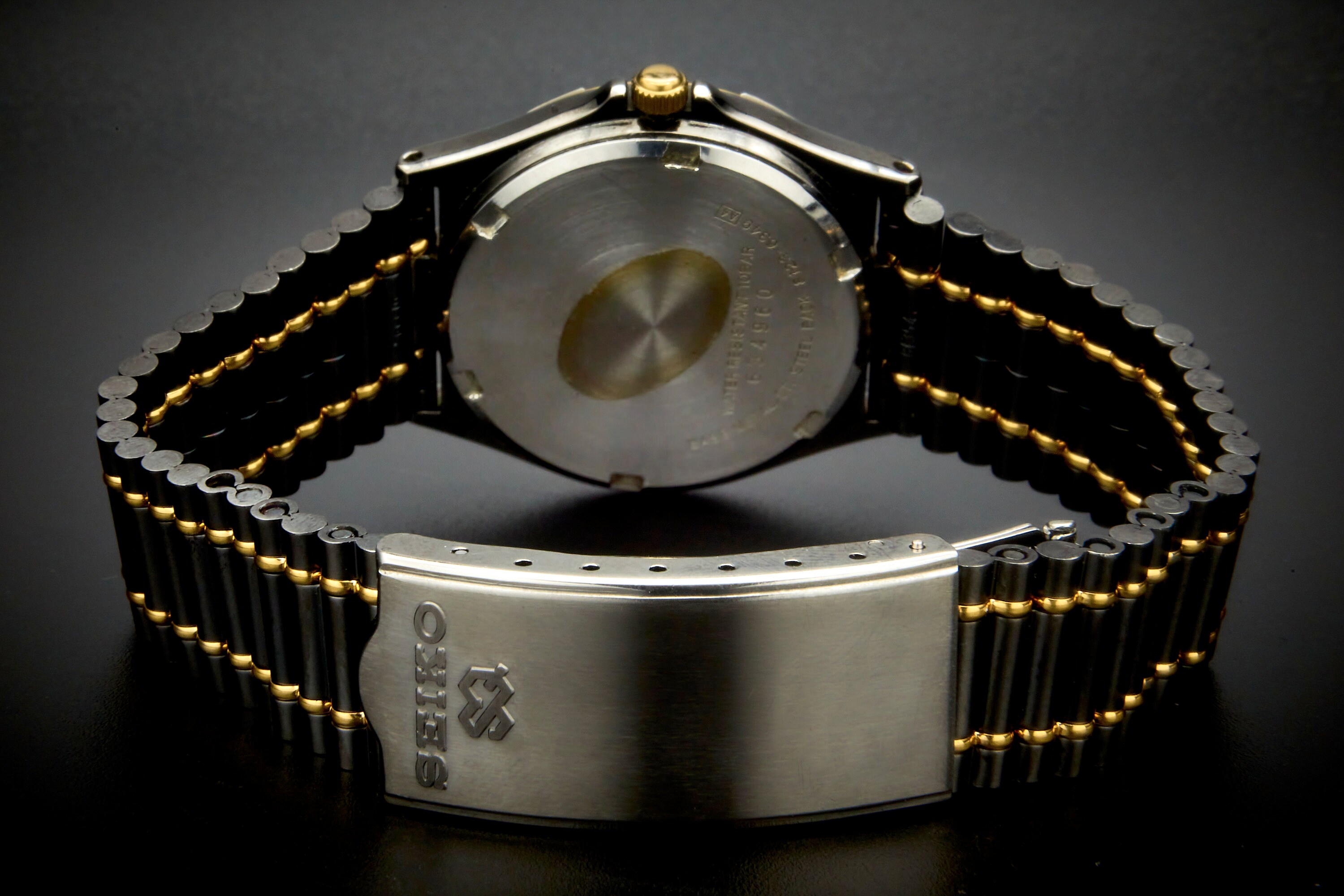 18mm 20mm Stainless Steel Brushed Watch Band – Fits Seiko SQ100 Vintage & More