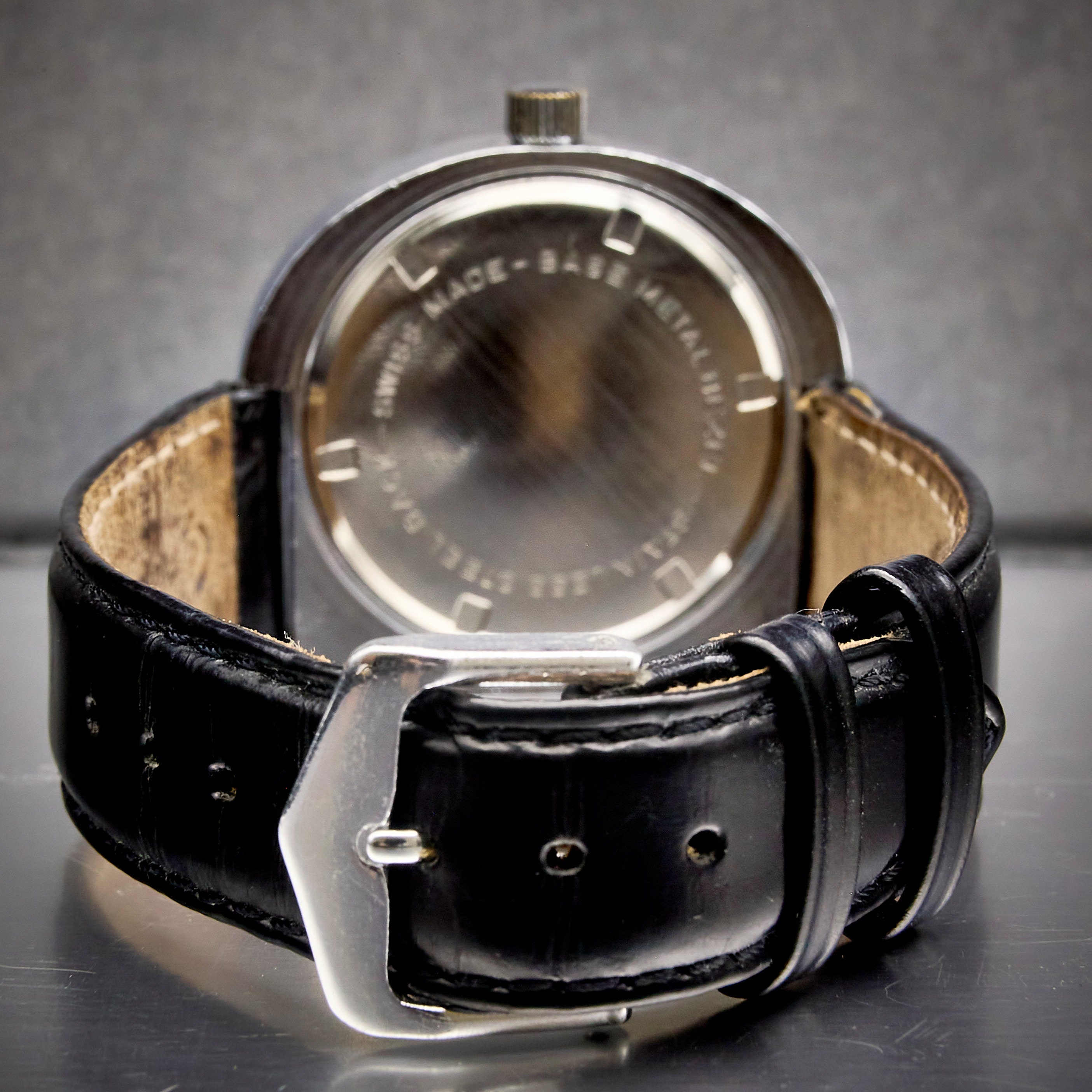 Unique Vintage 1960s Lucerne Jump Hour, Swiss Made Unique Vintage 1960s Lucerne Jump Hour, Swiss Made