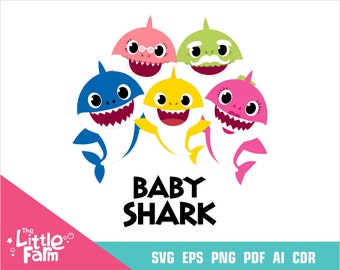 Baby shark | Etsy
