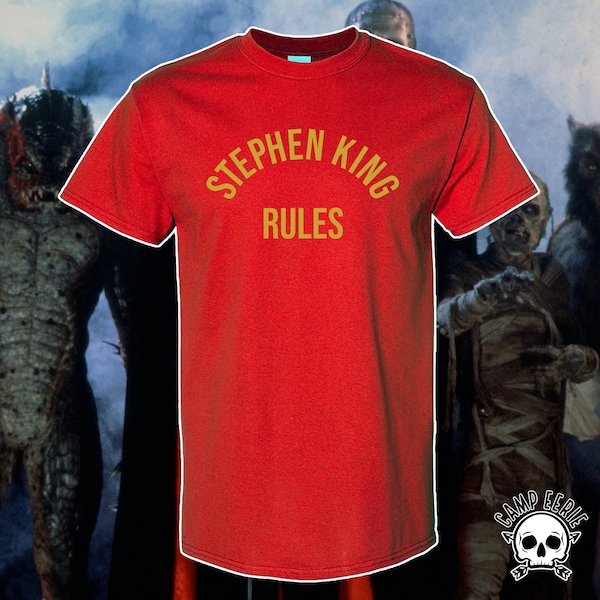 Stephen King Rules Monster Squad T-Shirt