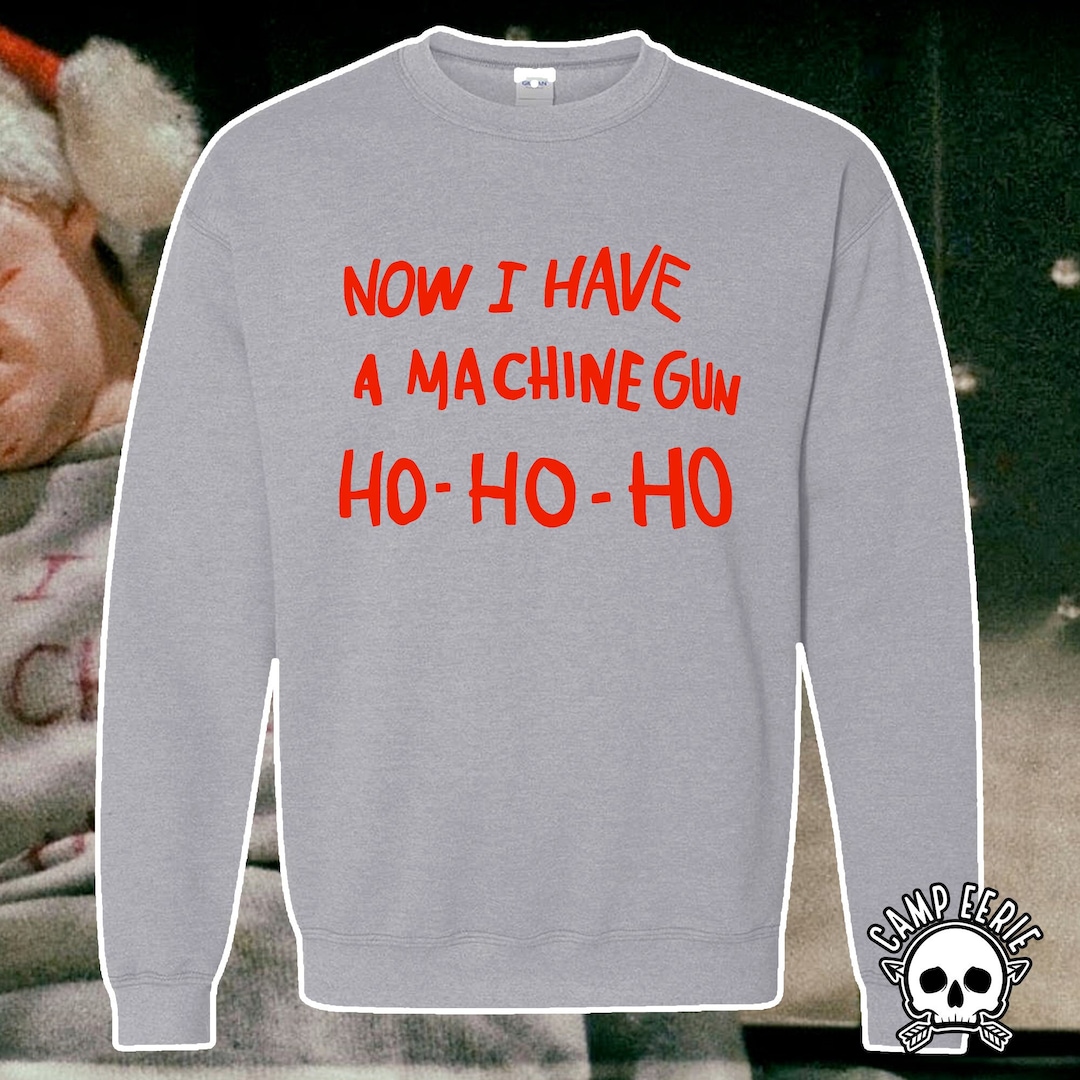 Die Hard Machine Gun Crew Sweatshirt (sport's Grey) - Etsy