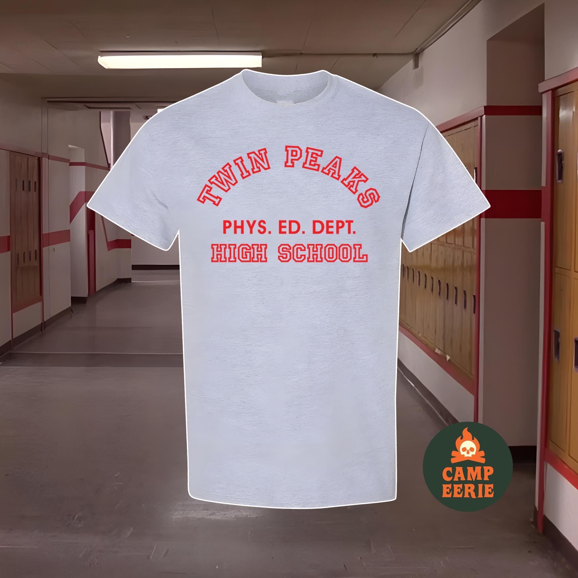 Twin Peaks Phys Ed T-shirt (sport's Grey) - Etsy