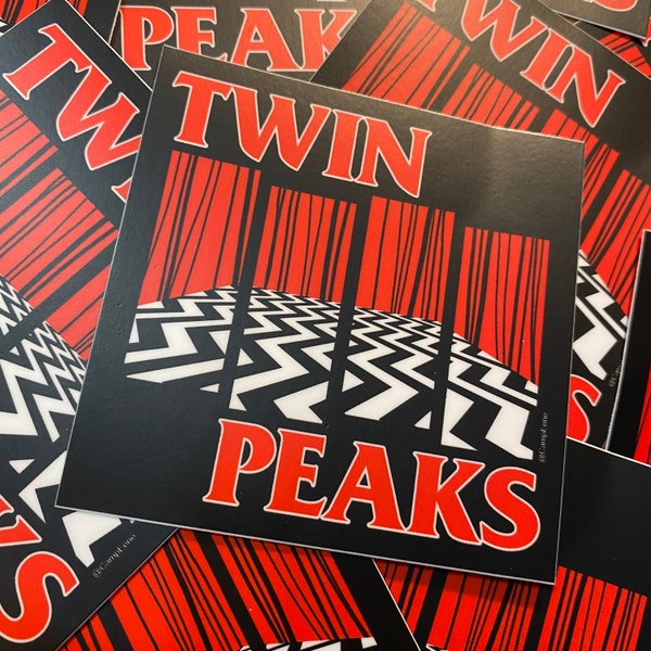 Twin Peaks Black Lodge Sticker (3x3 in.)