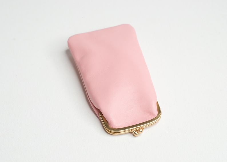 small gift boho style retro style handmade Eyewear case in genuine leather